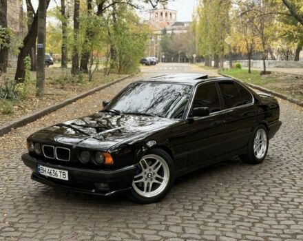 Черный БМВ 5 Серия, объемом двигателя 2.9 л и пробегом 147 тыс. км за 7500 $, фото 1 на Automoto.ua