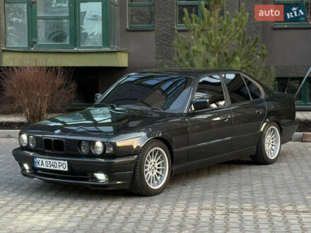 Черный БМВ 5 Серия, объемом двигателя 2.5 л и пробегом 273 тыс. км за 6000 $, фото 1 на Automoto.ua