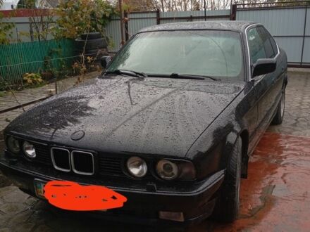 Черный БМВ 5 Серия, объемом двигателя 2 л и пробегом 250 тыс. км за 3000 $, фото 1 на Automoto.ua