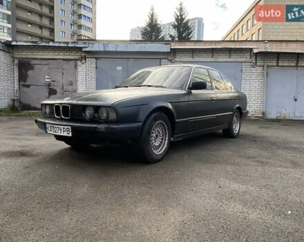 Черный БМВ 5 Серия, объемом двигателя 1.99 л и пробегом 380 тыс. км за 2100 $, фото 1 на Automoto.ua