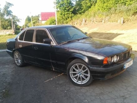 БМВ 5 Серія 1991 у Могилев-Подольском на Automoto.ua Чорний БМВ 5 Серія, об'ємом двигуна 2.4 л та пробігом 380 тис. км за 1250 $, фото 1 на Automoto.ua