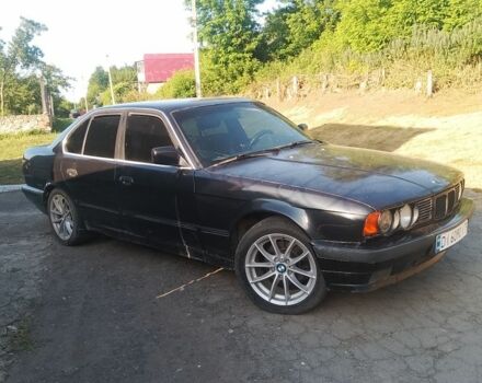 Черный БМВ 5 Серия, объемом двигателя 2.4 л и пробегом 380 тыс. км за 1250 $, фото 1 на Automoto.ua