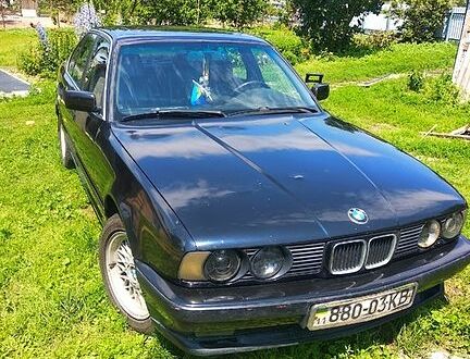 БМВ 5 Серія 1991 у Барышевке на Automoto.ua Чорний БМВ 5 Серія, об'ємом двигуна 2 л та пробігом 519 тис. км за 2600 $, фото 1 на Automoto.ua