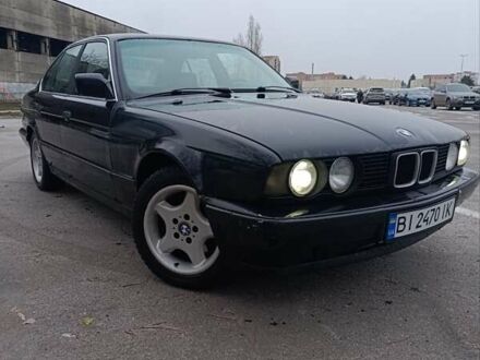 Чорний БМВ 5 Серія, об'ємом двигуна 2 л та пробігом 500 тис. км за 3300 $, фото 1 на Automoto.ua