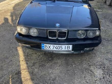 Чорний БМВ 5 Серія, об'ємом двигуна 2 л та пробігом 300 тис. км за 2100 $, фото 1 на Automoto.ua