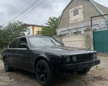 Черный БМВ 5 Серия, объемом двигателя 2 л и пробегом 200 тыс. км за 1502 $, фото 1 на Automoto.ua