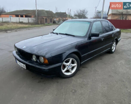 Черный БМВ 5 Серия, объемом двигателя 1.99 л и пробегом 400 тыс. км за 1650 $, фото 1 на Automoto.ua