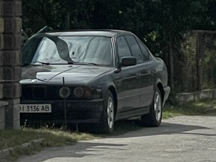 Черный БМВ 5 Серия, объемом двигателя 2 л и пробегом 365 тыс. км за 1700 $, фото 1 на Automoto.ua