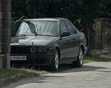 Черный БМВ 5 Серия, объемом двигателя 2 л и пробегом 365 тыс. км за 1700 $, фото 1 на Automoto.ua