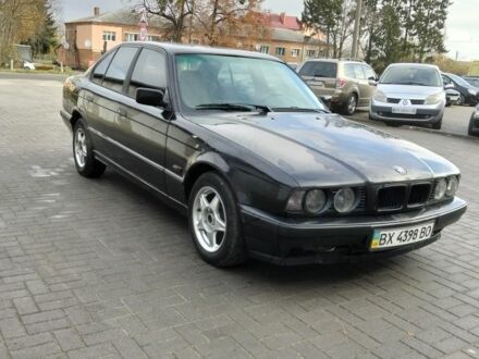 Чорний БМВ 5 Серія, об'ємом двигуна 2 л та пробігом 500 тис. км за 1600 $, фото 1 на Automoto.ua