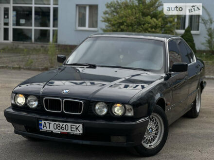 Черный БМВ 5 Серия, объемом двигателя 2 л и пробегом 290 тыс. км за 2450 $, фото 1 на Automoto.ua