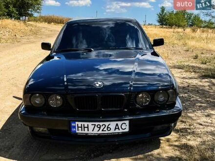 Черный БМВ 5 Серия, объемом двигателя 2.5 л и пробегом 420 тыс. км за 3600 $, фото 1 на Automoto.ua