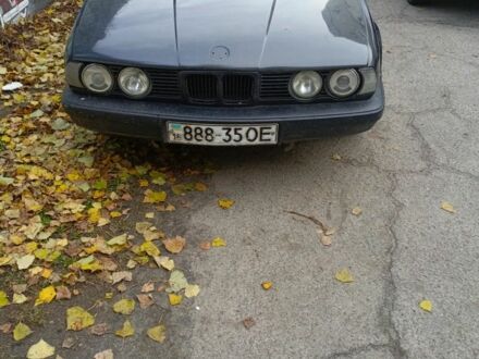 Черный БМВ 5 Серия, объемом двигателя 2 л и пробегом 1 тыс. км за 638 $, фото 1 на Automoto.ua