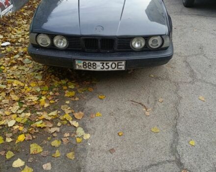 Черный БМВ 5 Серия, объемом двигателя 2 л и пробегом 1 тыс. км за 638 $, фото 1 на Automoto.ua