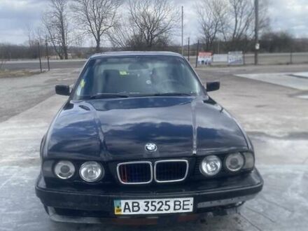Черный БМВ 5 Серия, объемом двигателя 2 л и пробегом 205 тыс. км за 2700 $, фото 1 на Automoto.ua