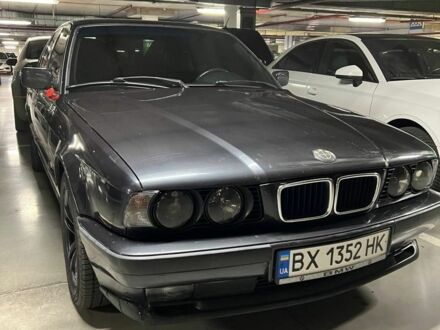 Черный БМВ 5 Серия, объемом двигателя 2 л и пробегом 400 тыс. км за 3500 $, фото 1 на Automoto.ua