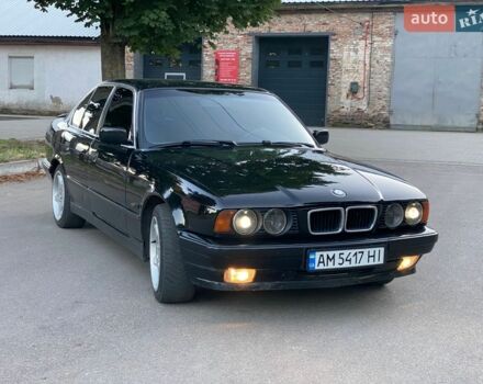 Черный БМВ 5 Серия, объемом двигателя 1.99 л и пробегом 500 тыс. км за 3100 $, фото 1 на Automoto.ua