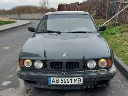 Черный БМВ 5 Серия, объемом двигателя 2.5 л и пробегом 400 тыс. км за 2900 $, фото 1 на Automoto.ua