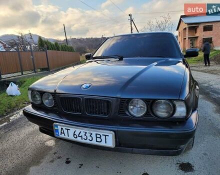 Чорний БМВ 5 Серія, об'ємом двигуна 2.5 л та пробігом 300 тис. км за 2200 $, фото 1 на Automoto.ua