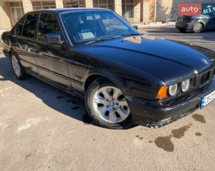 Чорний БМВ 5 Серія, об'ємом двигуна 2.5 л та пробігом 450 тис. км за 4000 $, фото 1 на Automoto.ua