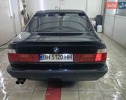 Черный БМВ 5 Серия, объемом двигателя 3 л и пробегом 525 тыс. км за 7400 $, фото 1 на Automoto.ua