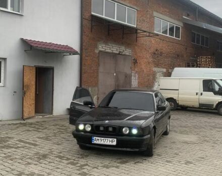 Черный БМВ 5 Серия, объемом двигателя 2.5 л и пробегом 369 тыс. км за 2000 $, фото 1 на Automoto.ua