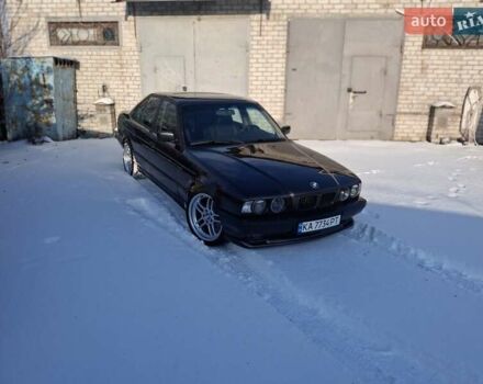 Черный БМВ 5 Серия, объемом двигателя 3 л и пробегом 420 тыс. км за 5999 $, фото 1 на Automoto.ua