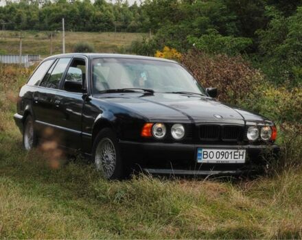 Черный БМВ 5 Серия, объемом двигателя 2.5 л и пробегом 500 тыс. км за 2500 $, фото 1 на Automoto.ua