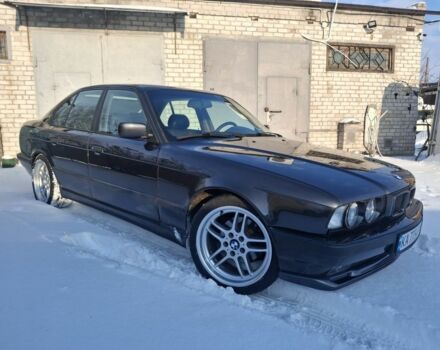 Черный БМВ 5 Серия, объемом двигателя 3 л и пробегом 420 тыс. км за 5999 $, фото 1 на Automoto.ua