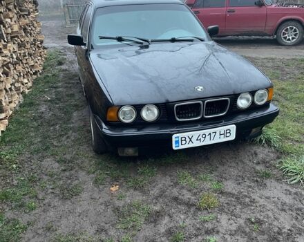 Черный БМВ 5 Серия, объемом двигателя 2 л и пробегом 300 тыс. км за 1400 $, фото 1 на Automoto.ua