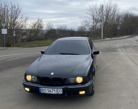 Черный БМВ 5 Серия, объемом двигателя 2.5 л и пробегом 400 тыс. км за 3600 $, фото 1 на Automoto.ua