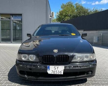 Чорний БМВ 5 Серія, об'ємом двигуна 2.5 л та пробігом 311 тис. км за 1400 $, фото 1 на Automoto.ua