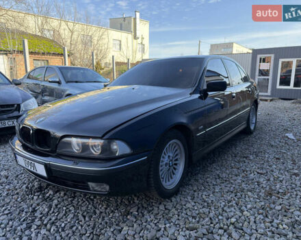 Черный БМВ 5 Серия, объемом двигателя 2.5 л и пробегом 300 тыс. км за 2900 $, фото 1 на Automoto.ua