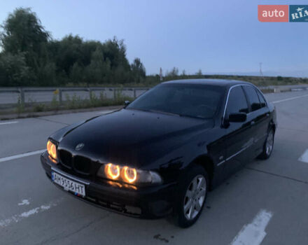 Чорний БМВ 5 Серія, об'ємом двигуна 2 л та пробігом 280 тис. км за 3599 $, фото 1 на Automoto.ua
