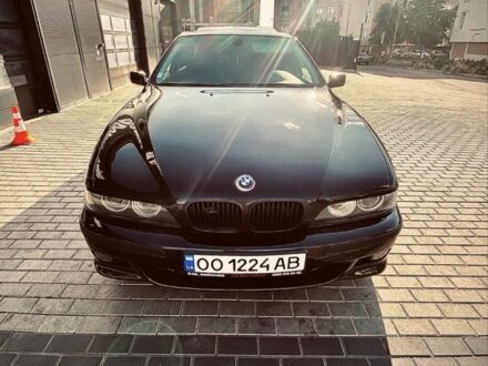 Черный БМВ 5 Серия, объемом двигателя 2.5 л и пробегом 300 тыс. км за 3000 $, фото 1 на Automoto.ua