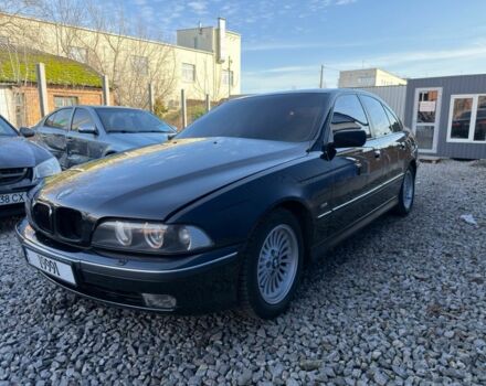 Черный БМВ 5 Серия, объемом двигателя 2.5 л и пробегом 300 тыс. км за 2900 $, фото 1 на Automoto.ua