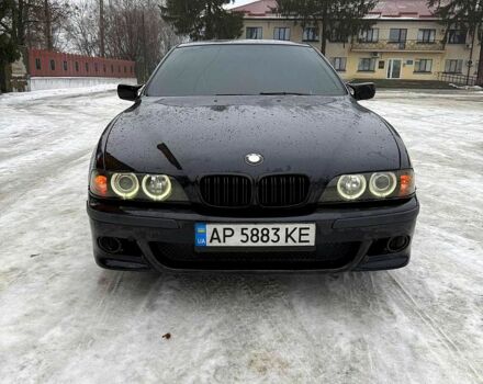 Черный БМВ 5 Серия, объемом двигателя 3 л и пробегом 200 тыс. км за 5900 $, фото 1 на Automoto.ua