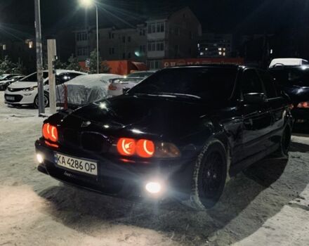 Черный БМВ 5 Серия, объемом двигателя 2.5 л и пробегом 500 тыс. км за 5200 $, фото 1 на Automoto.ua