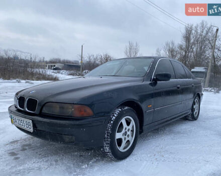 Черный БМВ 5 Серия, объемом двигателя 2.5 л и пробегом 200 тыс. км за 3500 $, фото 1 на Automoto.ua