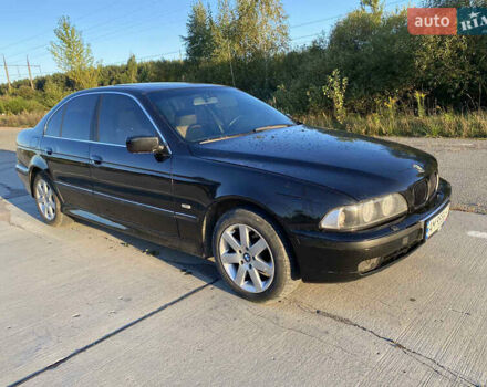 Черный БМВ 5 Серия, объемом двигателя 2 л и пробегом 269 тыс. км за 3299 $, фото 1 на Automoto.ua