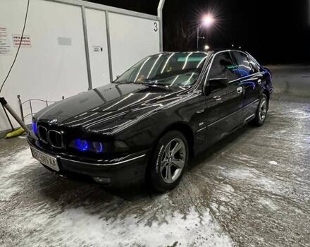 Черный БМВ 5 Серия, объемом двигателя 2 л и пробегом 289 тыс. км за 4300 $, фото 1 на Automoto.ua