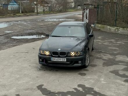 Черный БМВ 5 Серия, объемом двигателя 2 л и пробегом 294 тыс. км за 4500 $, фото 1 на Automoto.ua
