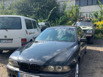 Чорний БМВ 5 Серія, об'ємом двигуна 2.5 л та пробігом 305 тис. км за 4500 $, фото 1 на Automoto.ua