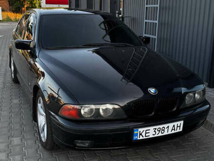 Черный БМВ 5 Серия, объемом двигателя 2.5 л и пробегом 288 тыс. км за 4500 $, фото 1 на Automoto.ua