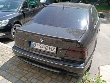 Чорний БМВ 5 Серія, об'ємом двигуна 2 л та пробігом 1000 тис. км за 4200 $, фото 1 на Automoto.ua