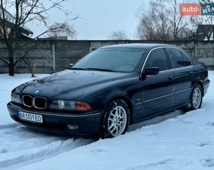 Черный БМВ 5 Серия, объемом двигателя 2.8 л и пробегом 321 тыс. км за 3450 $, фото 1 на Automoto.ua