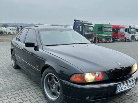 Черный БМВ 5 Серия, объемом двигателя 2.5 л и пробегом 400 тыс. км за 4300 $, фото 1 на Automoto.ua