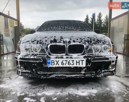 Черный БМВ 5 Серия, объемом двигателя 2.5 л и пробегом 474 тыс. км за 3000 $, фото 1 на Automoto.ua