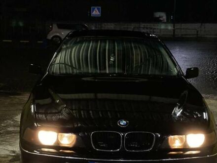 Черный БМВ 5 Серия, объемом двигателя 2 л и пробегом 450 тыс. км за 4200 $, фото 1 на Automoto.ua