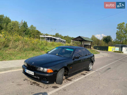 Черный БМВ 5 Серия, объемом двигателя 1.99 л и пробегом 320 тыс. км за 4200 $, фото 1 на Automoto.ua